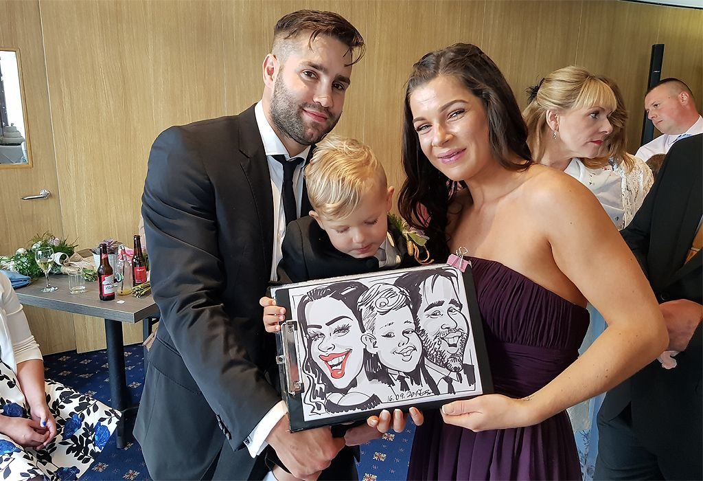 family-caricature