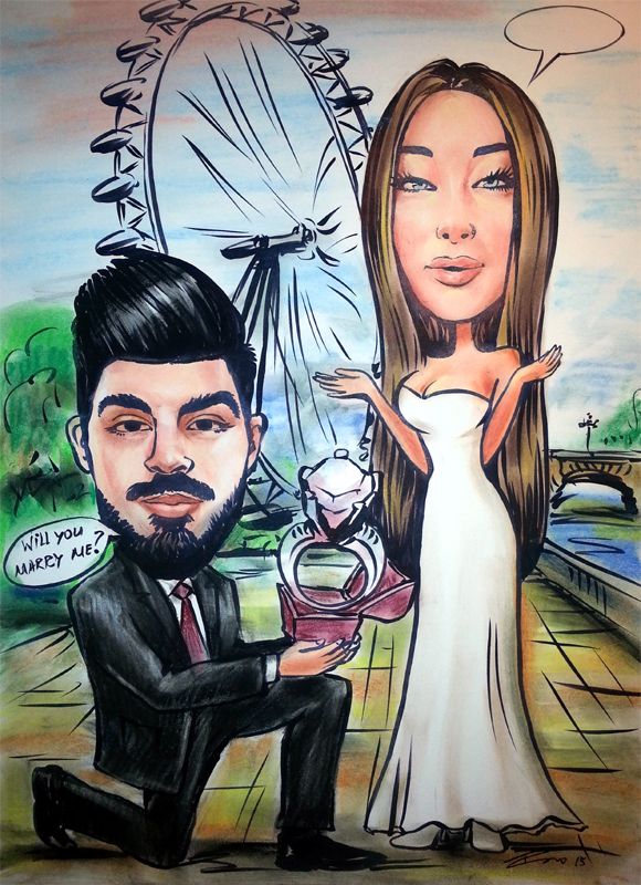 Caricature from photo proposal