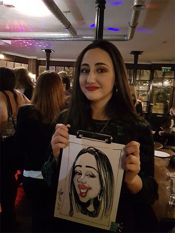 party caricature artist